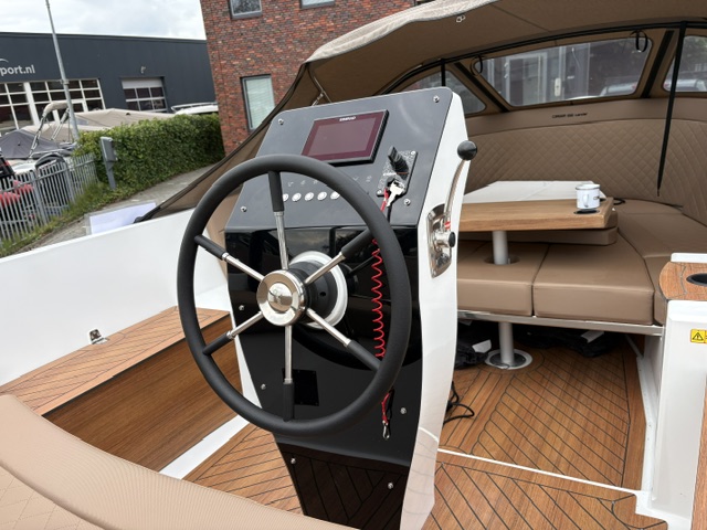 Nieuw op voorraad! Corsiva 650 Tender Beigegrijs met Yamaha F70 - Afbeelding 15