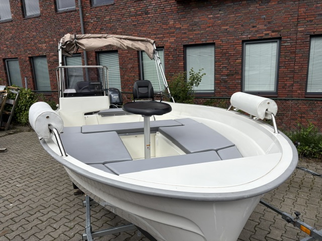 Occasion Pegazus 450 met Yamaha F40 en trailer - Afbeelding 3
