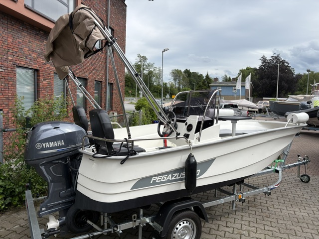 Occasion Pegazus 450 met Yamaha F40 en trailer - Afbeelding 7