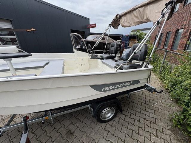 Occasion Pegazus 450 met Yamaha F40 en trailer - Afbeelding 17